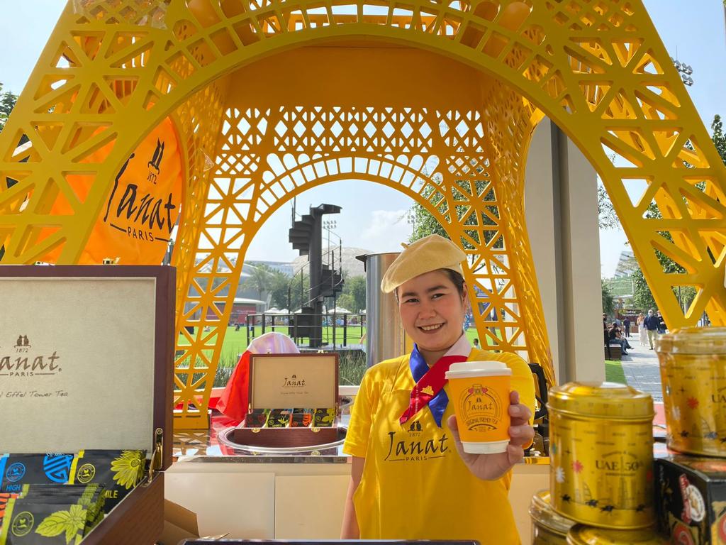 Iconic Eiffel Tower Stand