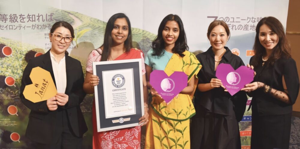 Most Expensive Tea by JANAT Paris Sets Guinness World Record™ at Osaka Expo 2025, Supporting Women & Children